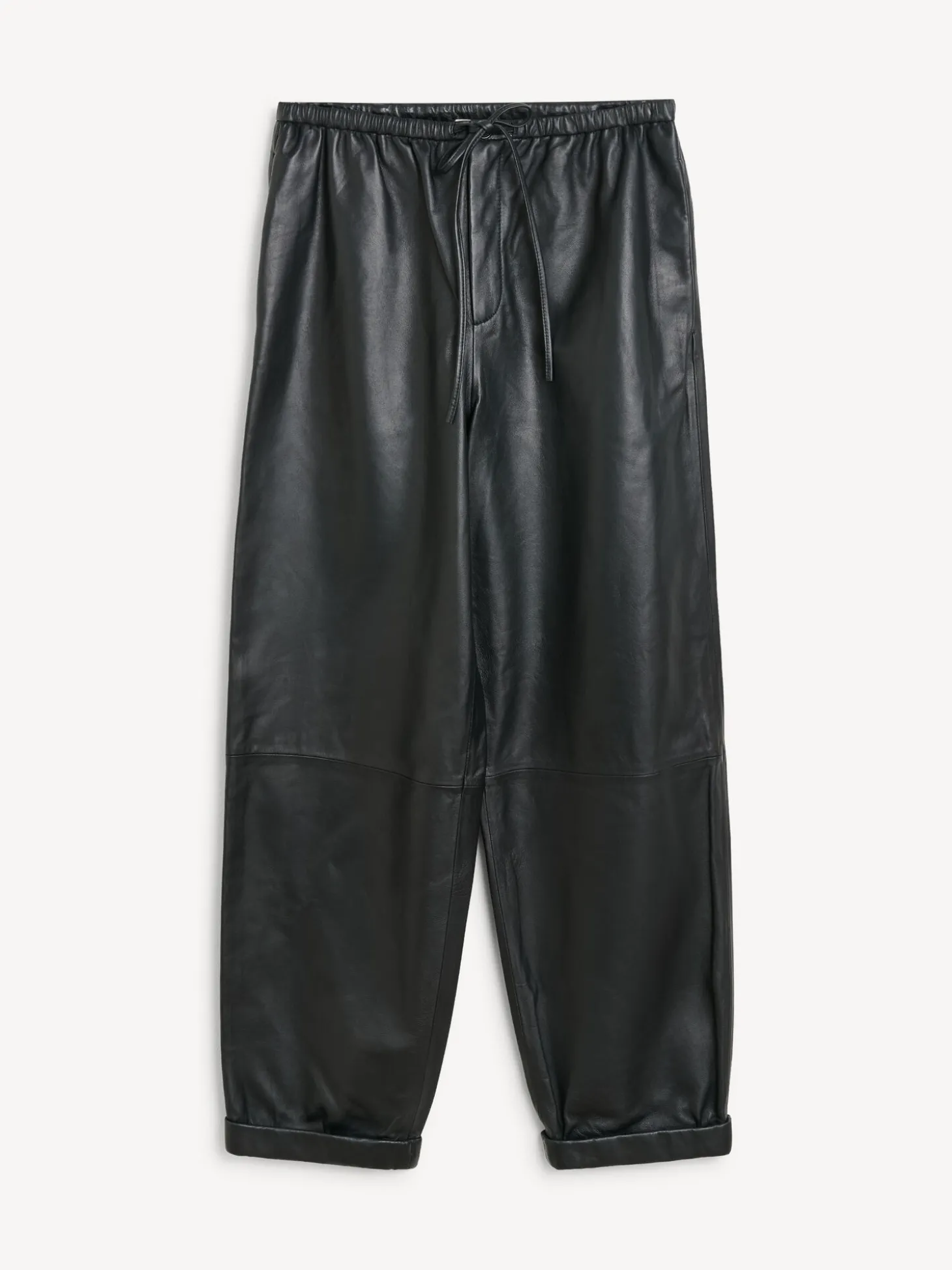 Discount By Malene Birger Joanni læderbukser Black
