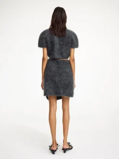 Fashion By Malene Birger Krissah mininederdel Jetgrey