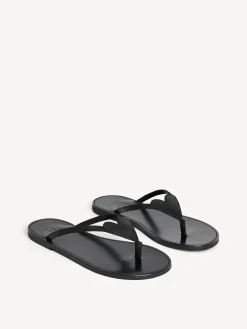 Hot By Malene Birger Lalla lædersandaler Black