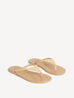 Fashion By Malene Birger Lalla l&aelig;dersandaler Tan