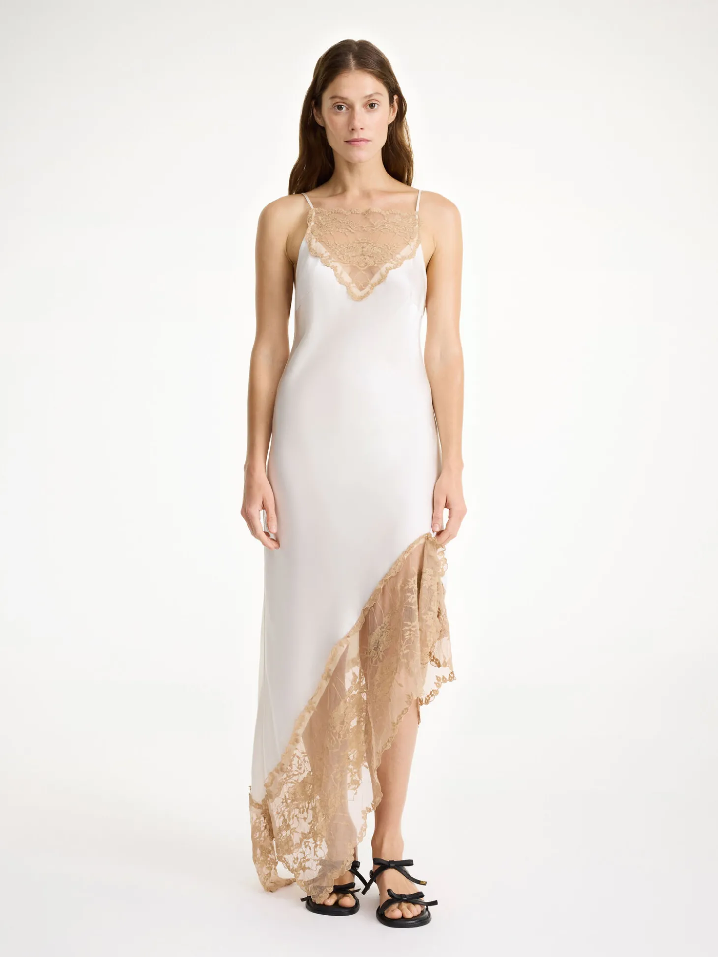 Discount By Malene Birger Laynee maxikjole SoftWhite