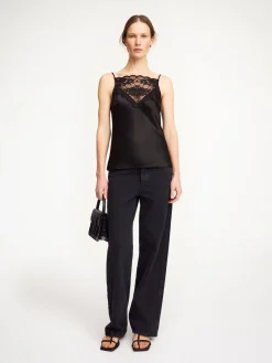 Discount By Malene Birger Leeba top Black