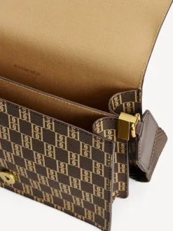 Outlet By Malene Birger Loenna monogram skuldertaske Shale