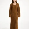 Best By Malene Birger Lovella maxikjole Bison