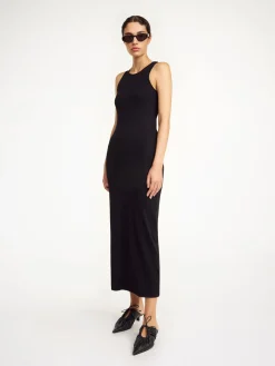 Fashion By Malene Birger Lovelo maxikjole Black