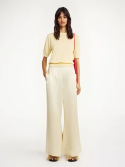 New By Malene Birger Lucee bukser OysterGray