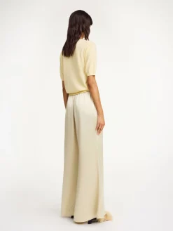 New By Malene Birger Lucee bukser OysterGray