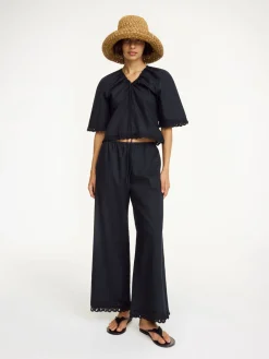 New By Malene Birger Luisa bukser Black