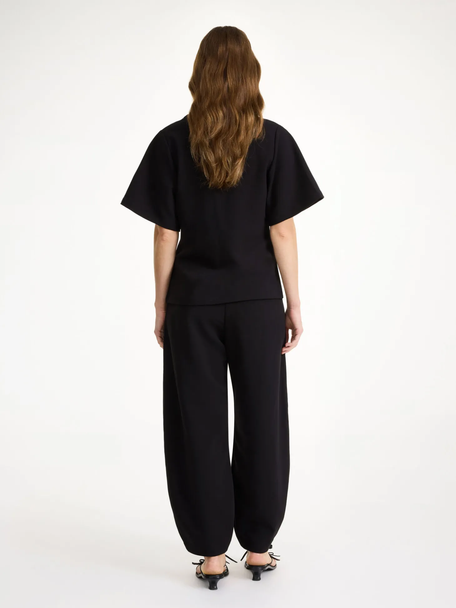 Discount By Malene Birger Lunae T-shirt Black