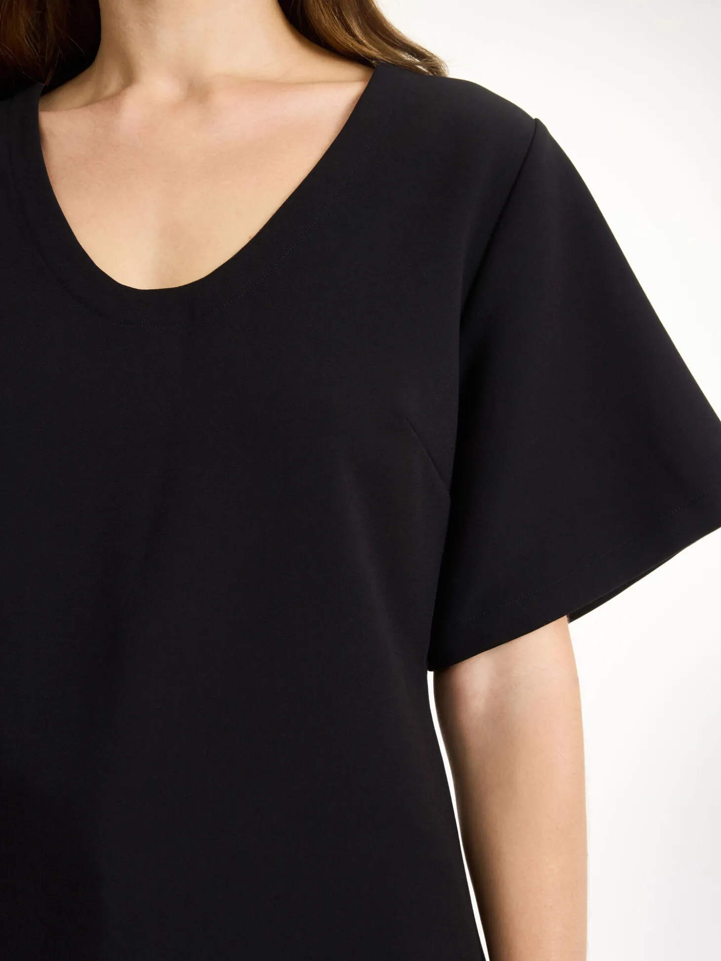 Discount By Malene Birger Lunae T-shirt Black
