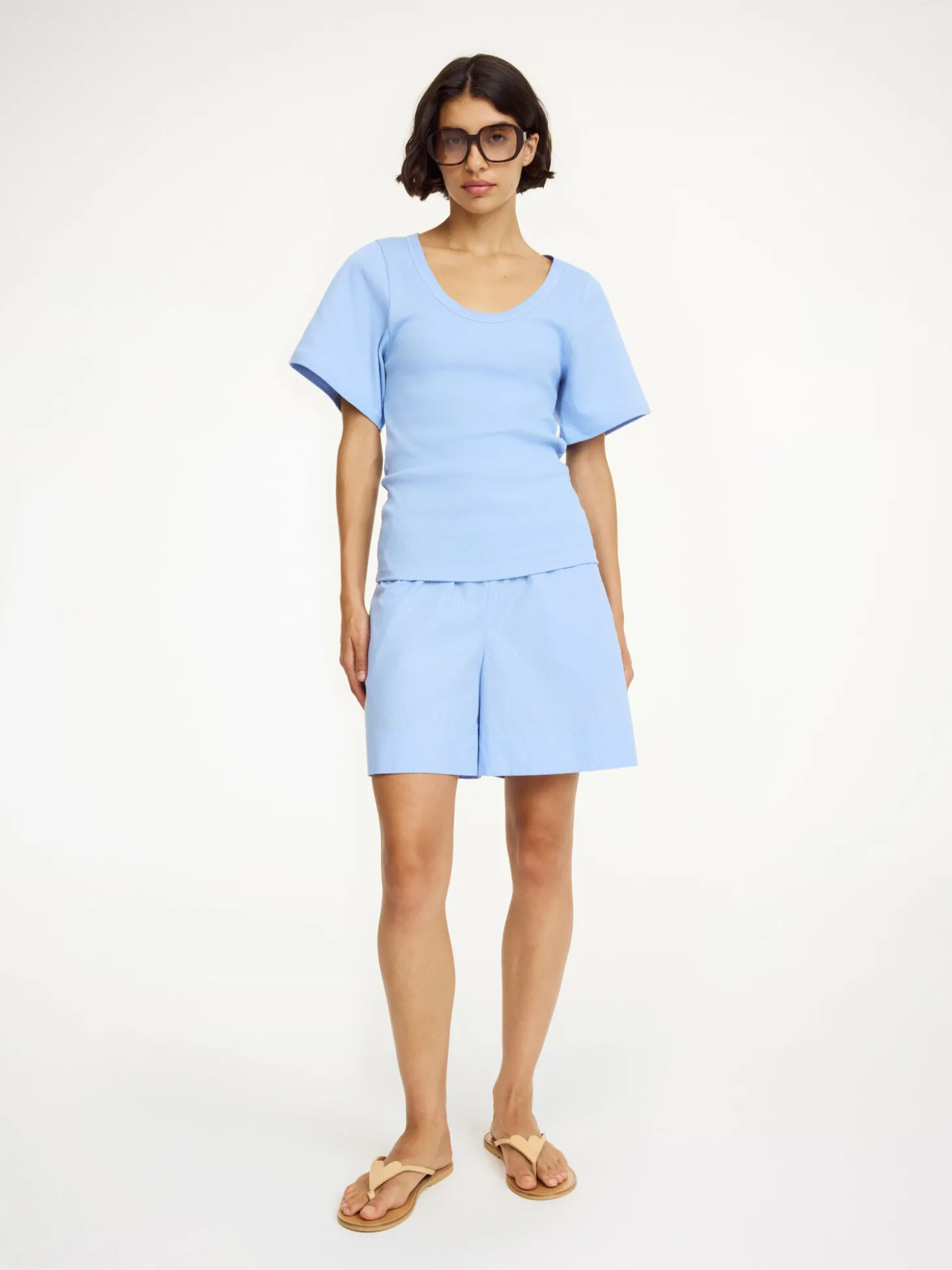 Clearance By Malene Birger Lunai T-shirt BlueIris