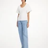 Sale By Malene Birger Lunai T-shirt SoftWhite