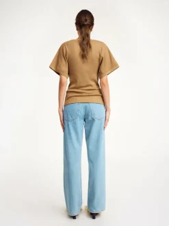 New By Malene Birger Lunai T-shirt LightBrown