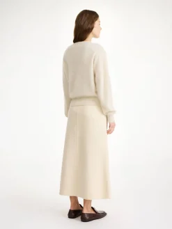 Online By Malene Birger Mantea sweater i kashmir OysterGray
