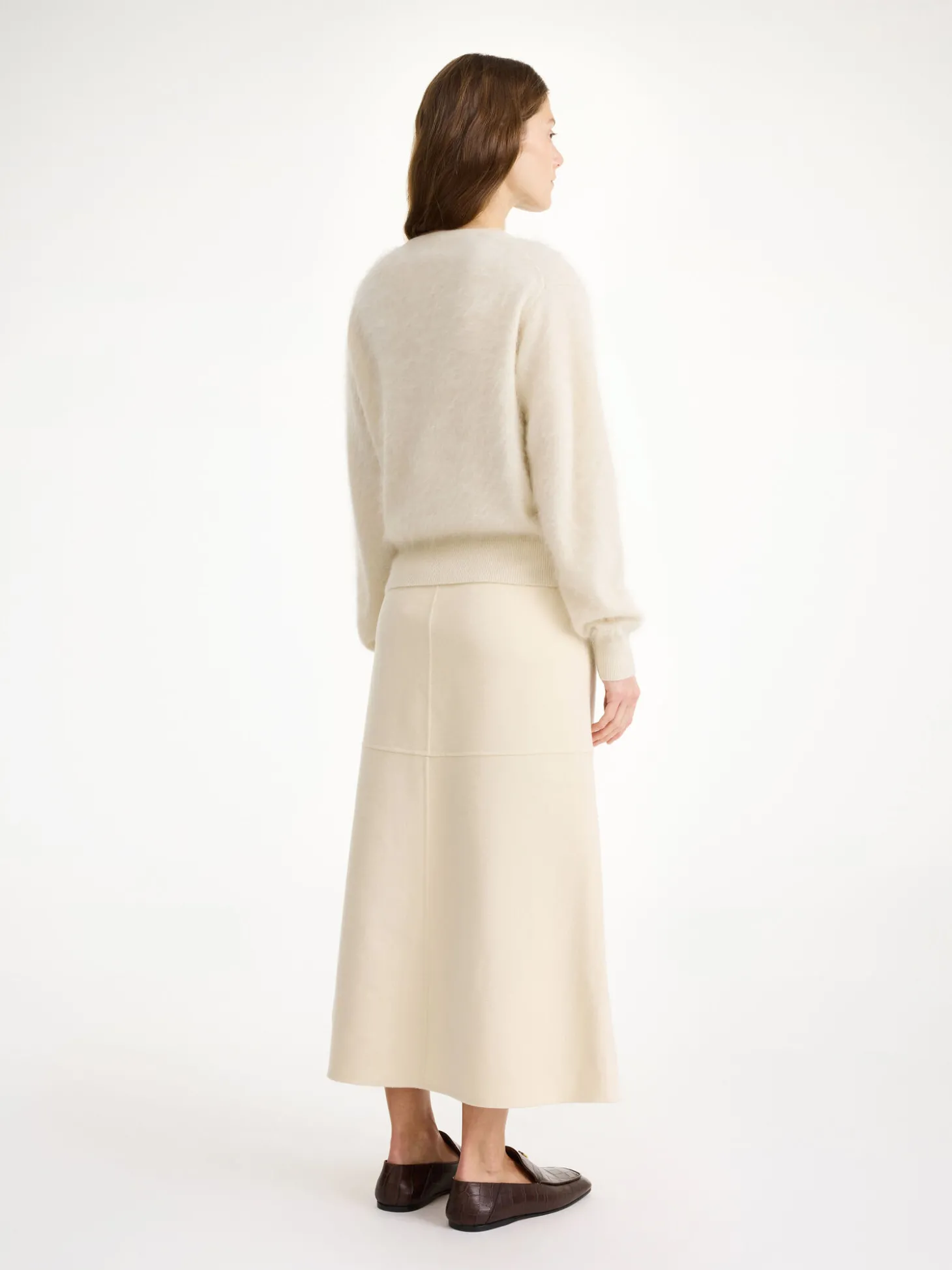 Online By Malene Birger Mantea sweater i kashmir OysterGray