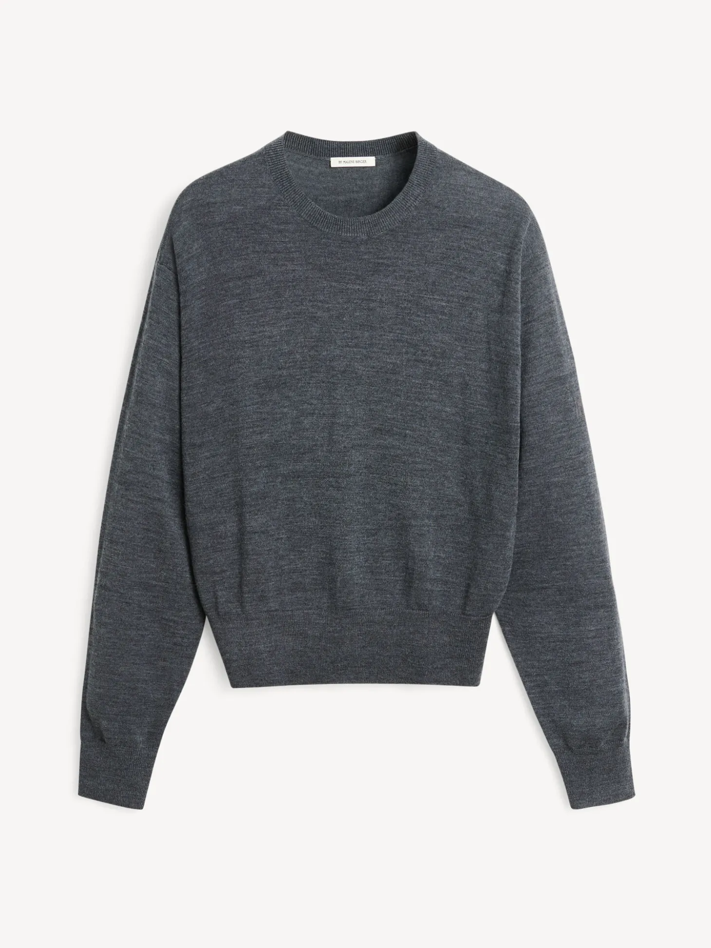 Outlet By Malene Birger Mantea sweater i merinould Jetgrey