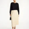 Discount By Malene Birger Mantea sweater i uldblanding Black