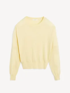 Fashion By Malene Birger Mantea sweater i uldblanding SeaMist