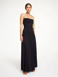Best By Malene Birger Marciella maxikjole Black