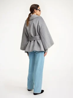 Clearance By Malene Birger Margith uldjakke GreyMelange