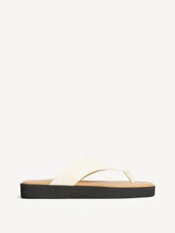 Fashion By Malene Birger Marisol sandaler i læder VanillaCream