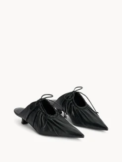 Discount By Malene Birger Masey mules i læder Black