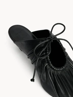 Discount By Malene Birger Masey mules i læder Black