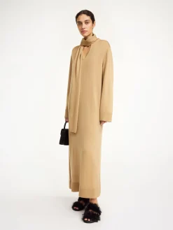 Sale By Malene Birger Merrieta maxikjole i uld Tannin