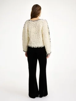 New By Malene Birger Milea sweater SoftWhite