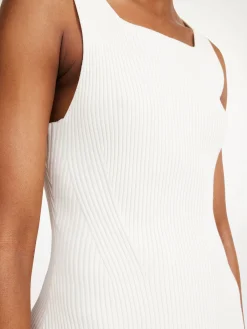 Discount By Malene Birger Milelo maxikjole SoftWhite