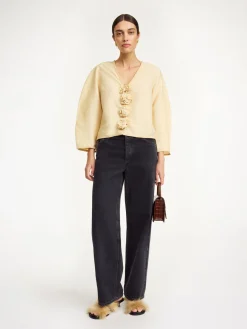 Discount By Malene Birger Mineas silketop SeaMist