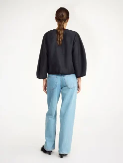Best By Malene Birger Mineas silketop Black