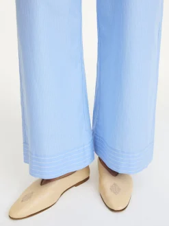 Outlet By Malene Birger Mirabello bukser BlueIrisStripeSmall
