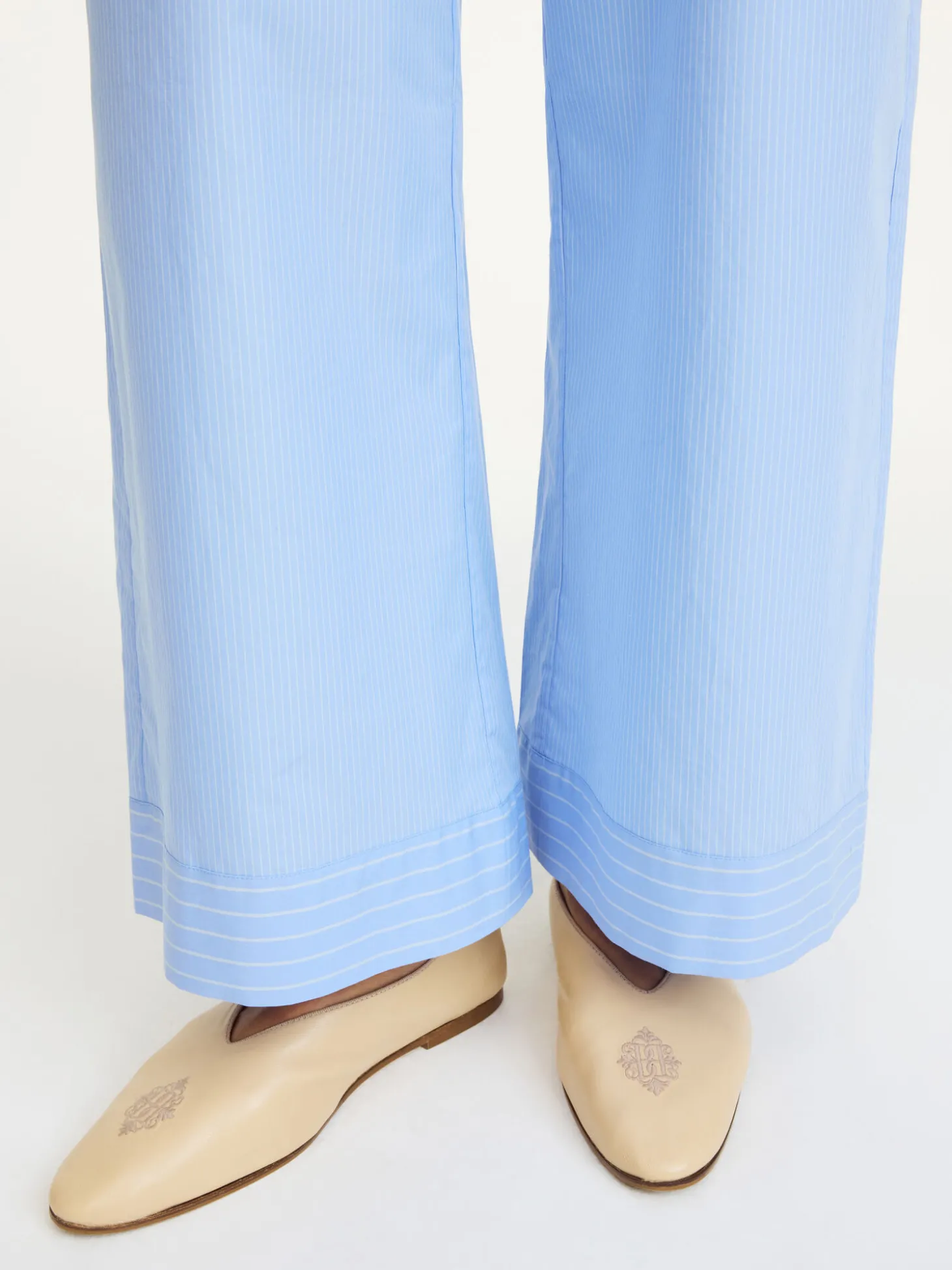 Outlet By Malene Birger Mirabello bukser BlueIrisStripeSmall