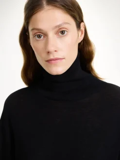 Hot By Malene Birger Mohsen sweater med rullekrave Black