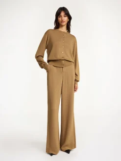 Outlet By Malene Birger Montie cardigan LightBrown