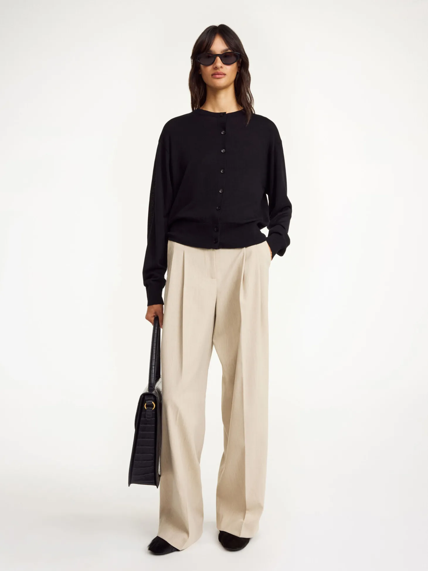 Online By Malene Birger Montie cardigan Black