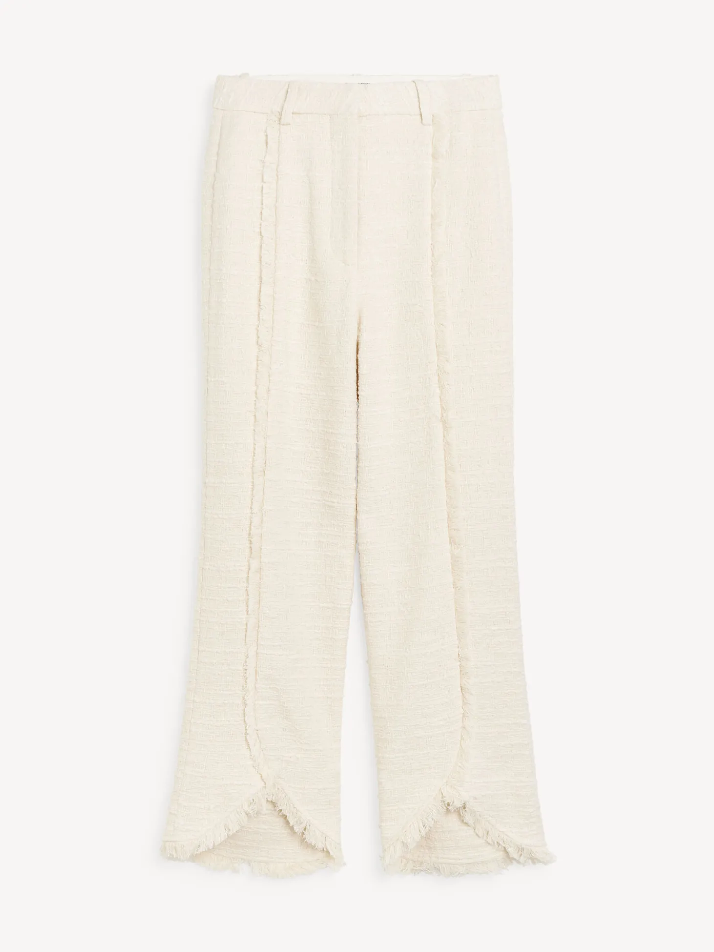 Best By Malene Birger Nadihas højtaljede bukser SoftWhite