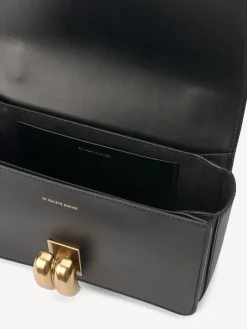 Discount By Malene Birger Noval skuldertaske i l&aelig;der Black