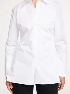 Hot By Malene Birger Padano skjorte PureWhite