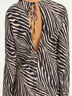 Sale By Malene Birger Parise maxikjole Zebra