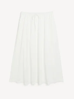 Sale By Malene Birger Pheobes nederdel SoftWhite