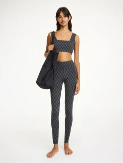 Best By Malene Birger Polene træningsleggings MonogramBlack&Grey