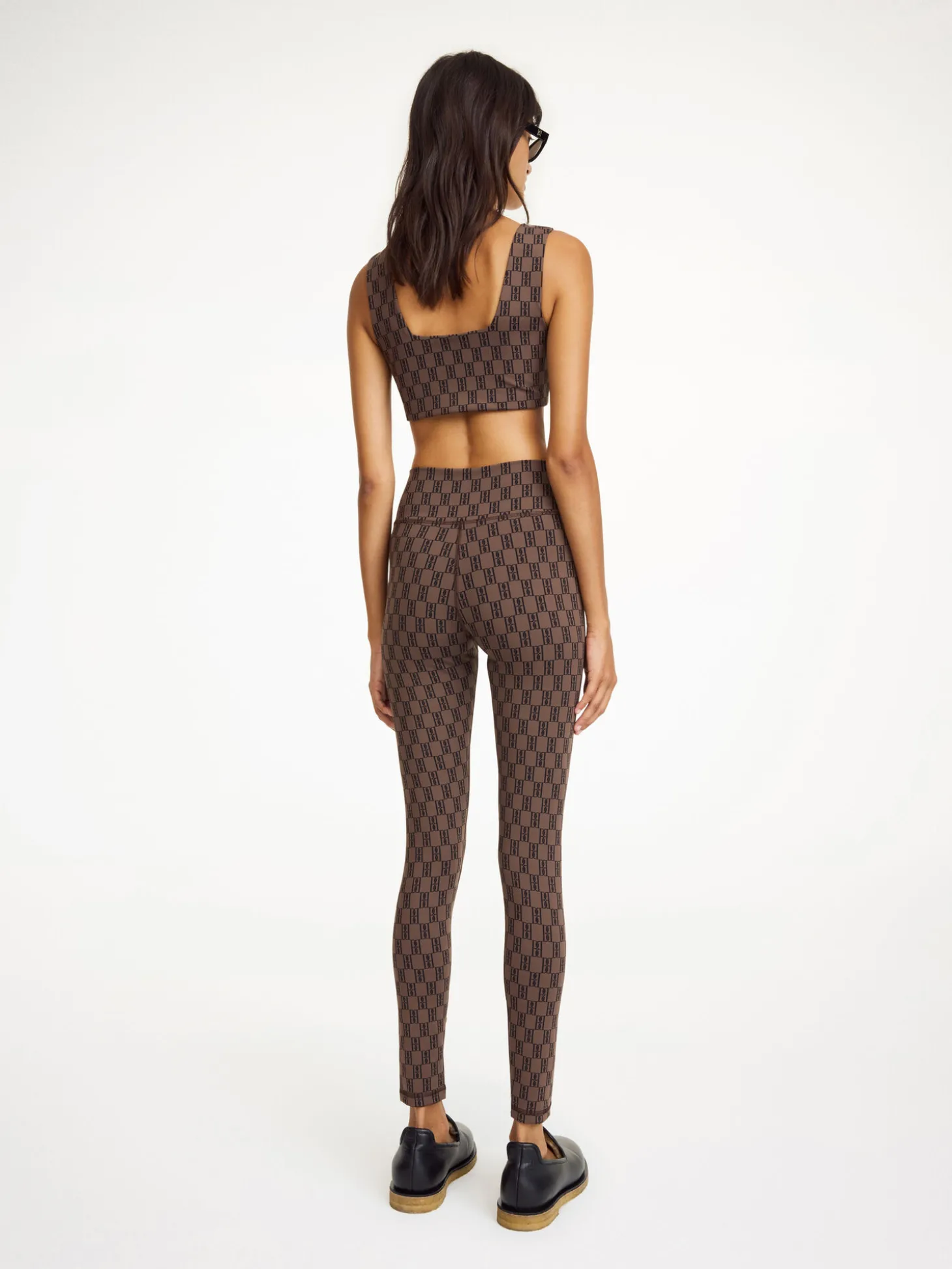 Hot By Malene Birger Polene træningsleggings DarkMahogany