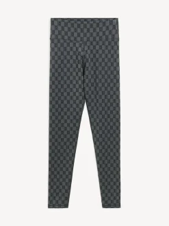 Best By Malene Birger Polene træningsleggings MonogramBlack&Grey