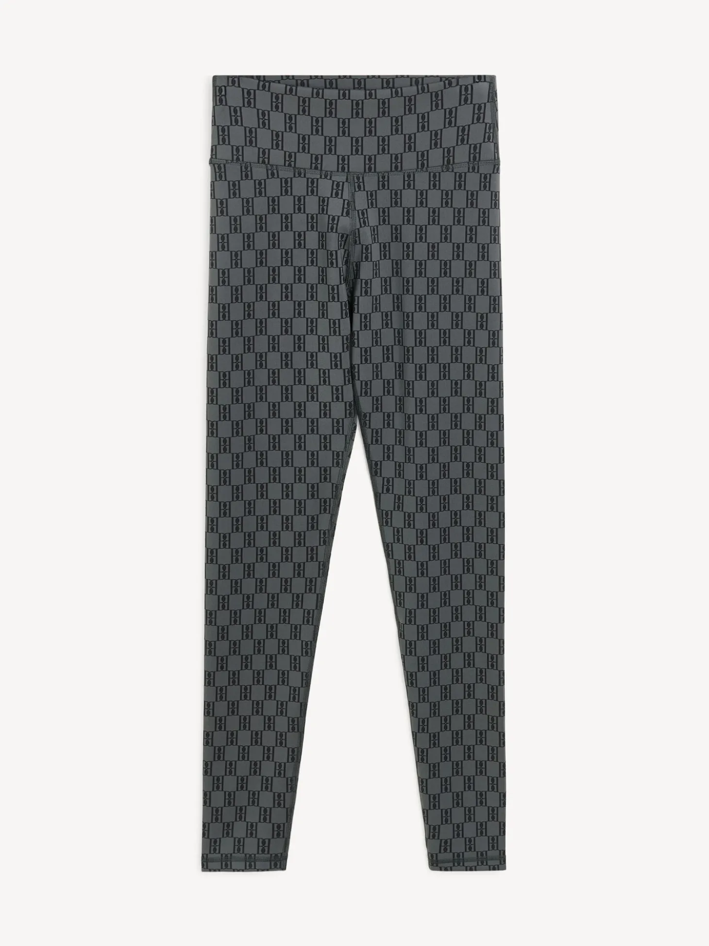 Best By Malene Birger Polene træningsleggings MonogramBlack&Grey