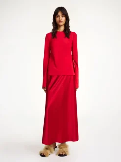 Hot By Malene Birger Pricilla top DarkChilli