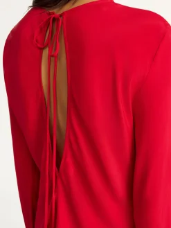 Hot By Malene Birger Pricilla top DarkChilli