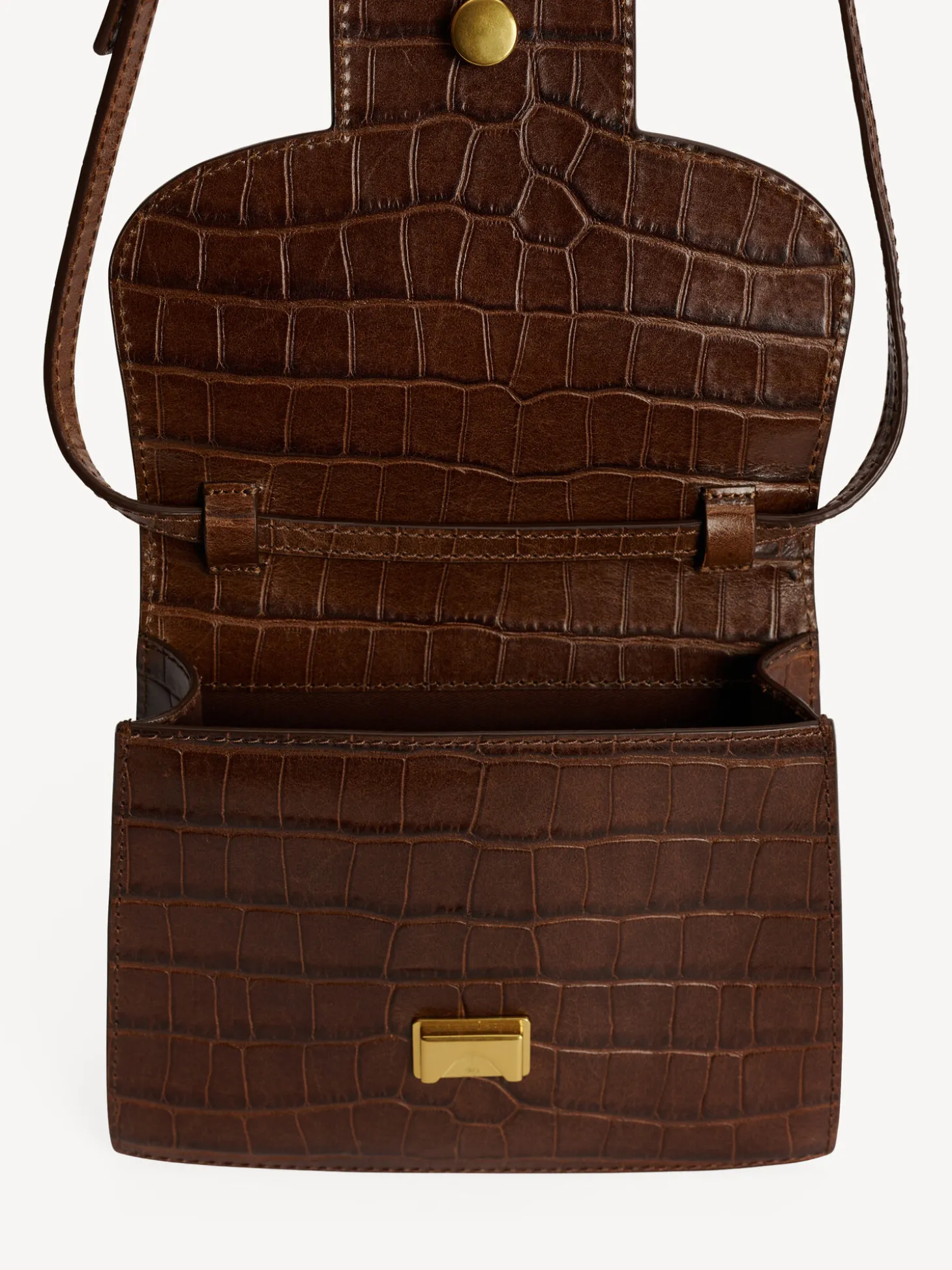 Discount By Malene Birger Ramil skuldertaske i læder Bison
