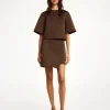 Sale By Malene Birger Raye mininederdel DarkMahogany